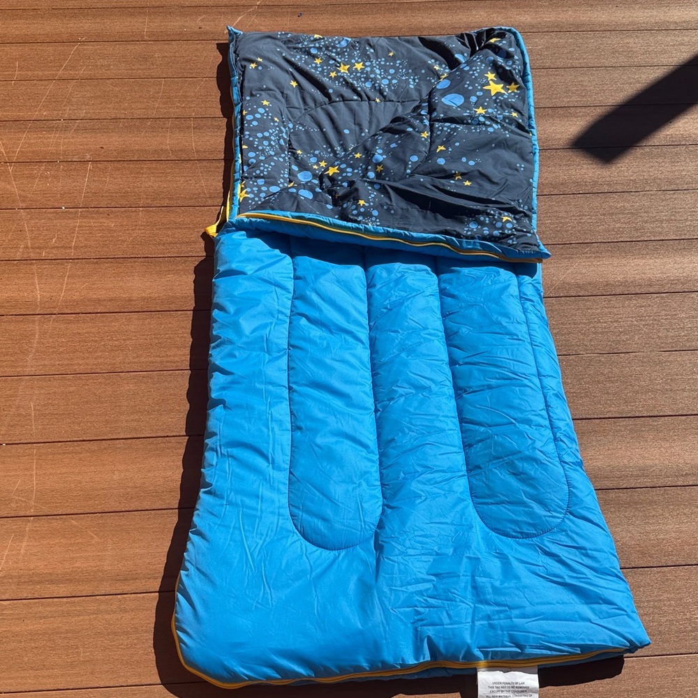 L.L. Bean Blue Kids' Camp Bag EUC